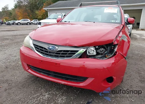 2009 Subaru Impreza 2.5I z USA, uszkodzony, nr VIN JF1GH61679H801249